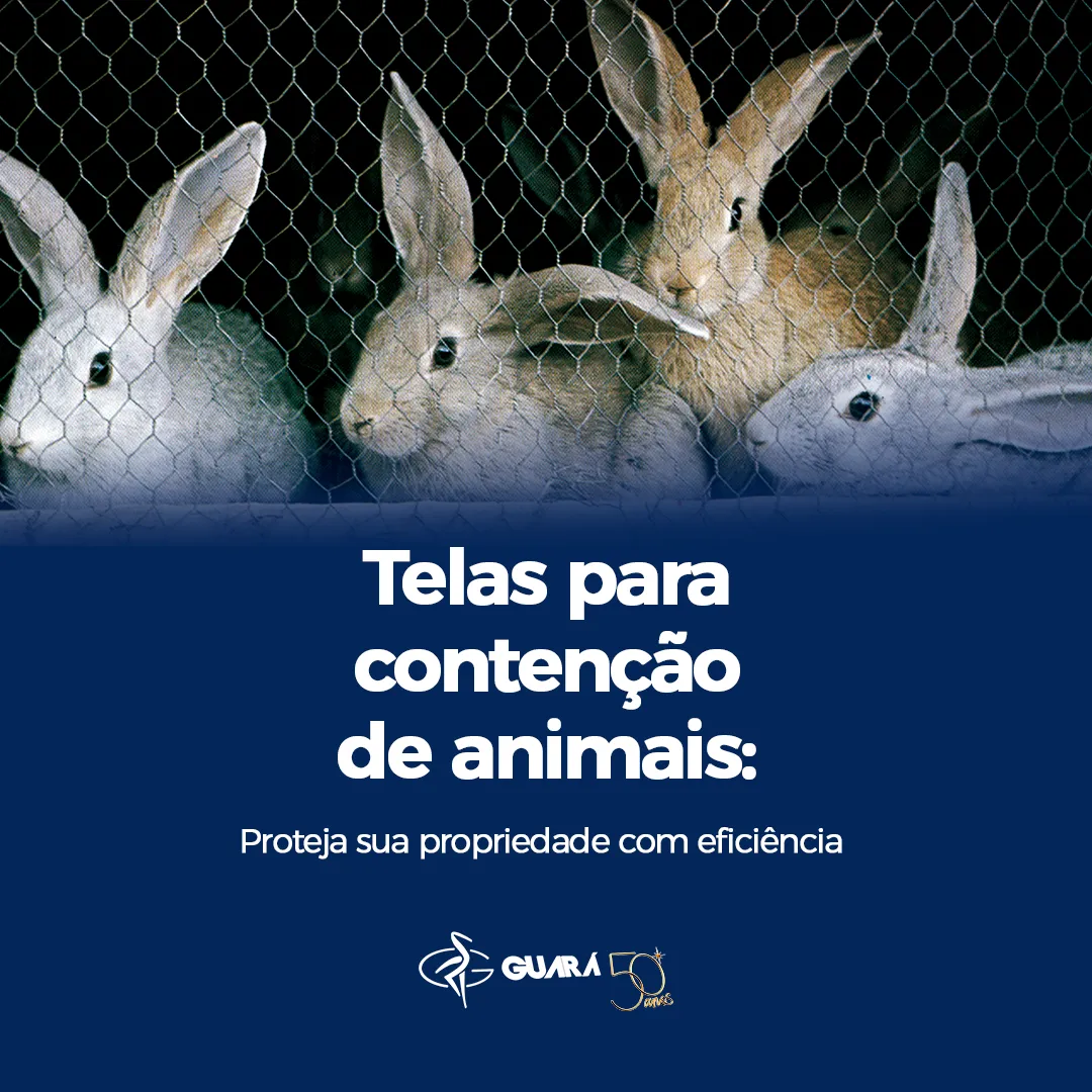 Telas para contenção de animais: Proteja sua propriedade com eficiência Telas para contenção de animais: Proteja sua propriedade com eficiência